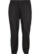 Rain trousers with elastic and drawstring, Black, Packshot image number 0