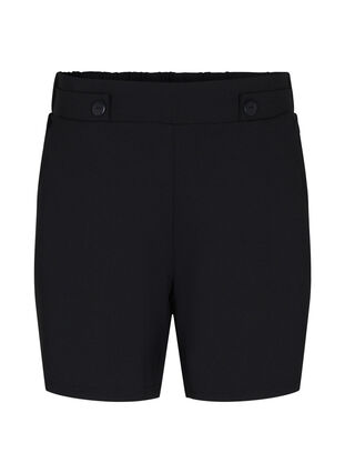Shorts with pockets and loose fit, Black, Packshot image number 0