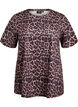FLASH - Leopard print T-shirt, Brown, Packshot image number 0