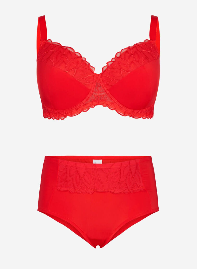 Red underwear set, , Model, 1