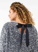 Sequin dress with bow detail, Silver, Model image number 2