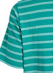 Cotton dress with twist detail, Green, Packshot image number 3