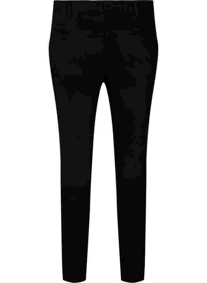	 Super slim Amy jeans with stud detail, Black, Packshot image number 1