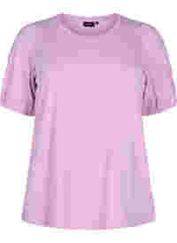 Cotton t-shirt with 2/4 sleeves