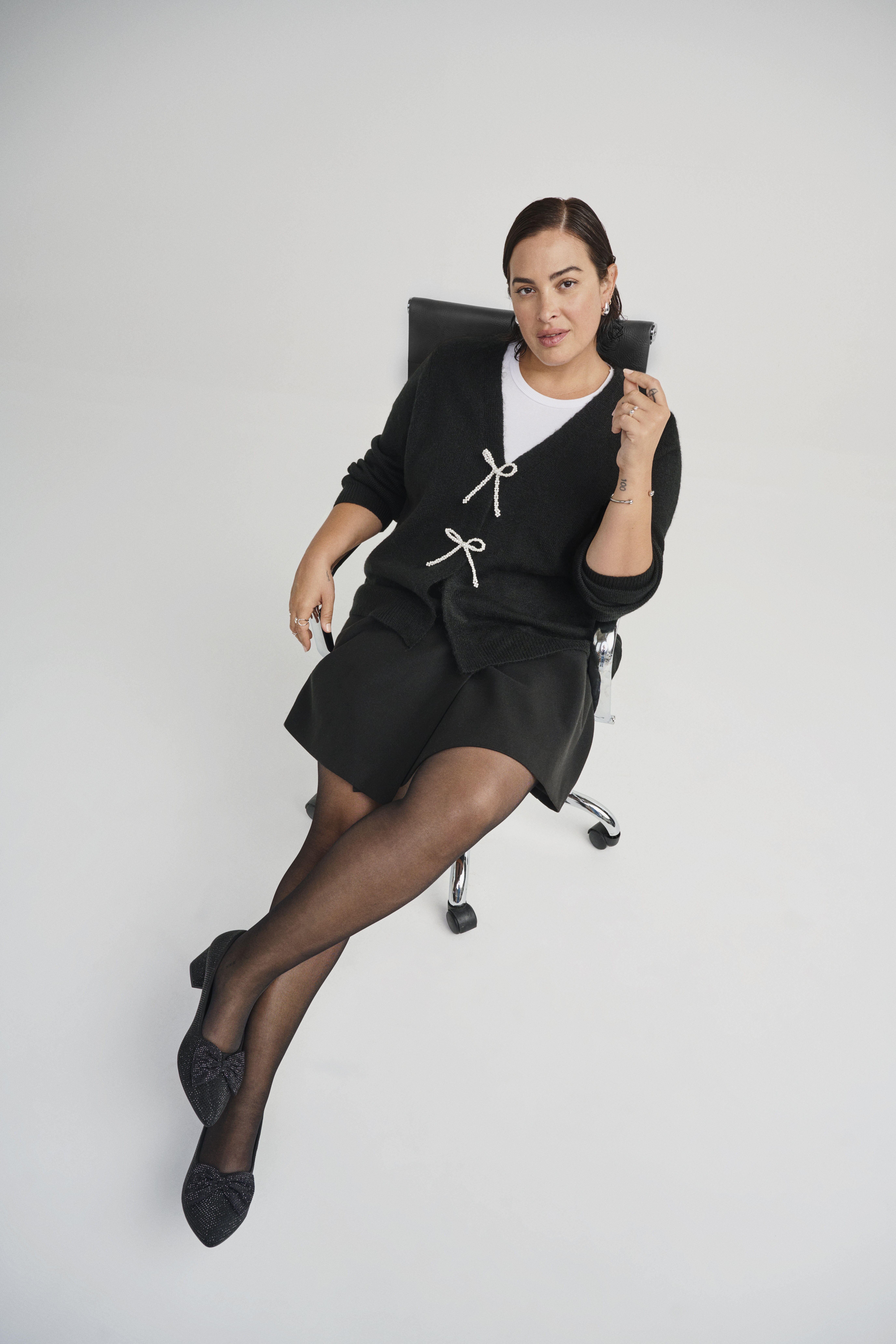 Zizzifashion Pumps with rhinestones, , Model