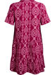 Short dress in cotton muslin with a pattern, 9992, Packshot image number 1