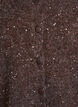 Knitted cardigan with sequins, Brown, Packshot image number 2