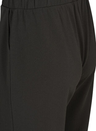 Loose trousers with pockets, Black, Packshot image number 3