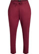 Cropped Maddison trousers, Dark Bordeaux, Packshot image number 0