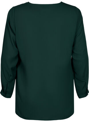 Long-sleeved shirt with v-neck, Scarab, Packshot image number 1