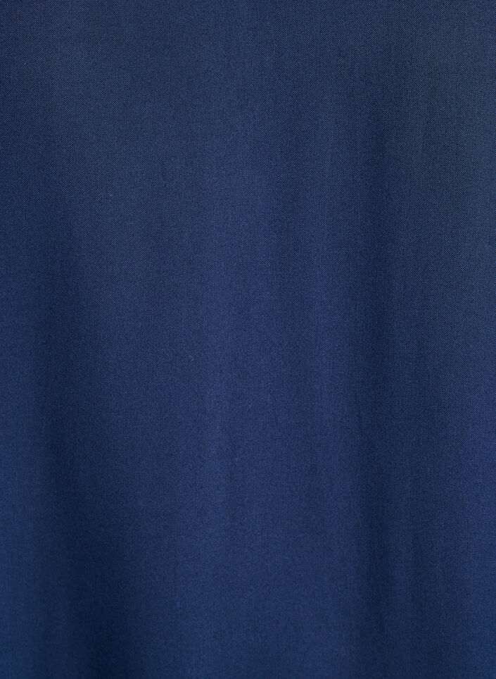 Beach dress in viscose with shoulder detail, Blue, Packshot image number 2