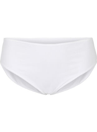5-pack cotton knickers with regular waist, Bright White, Packshot image number 2