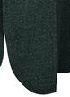 Short knitted dress with a round neck, Green, Packshot image number 3