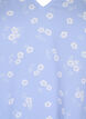 Floral top with v-neck, Serenity Flower AOP, Packshot image number 2