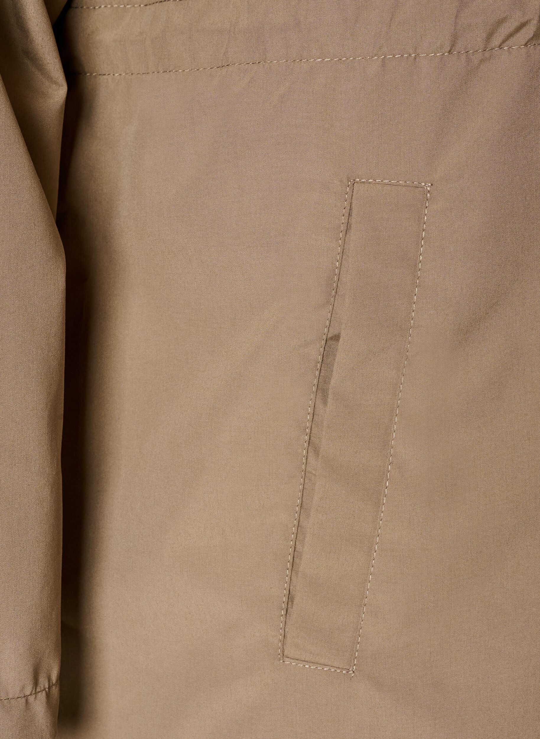 ZizzifashionLightweight parka with a hood, Brown, Packshot image number 3