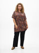 Tunic with short sleeves and paisley print, Blue, Model image number 1