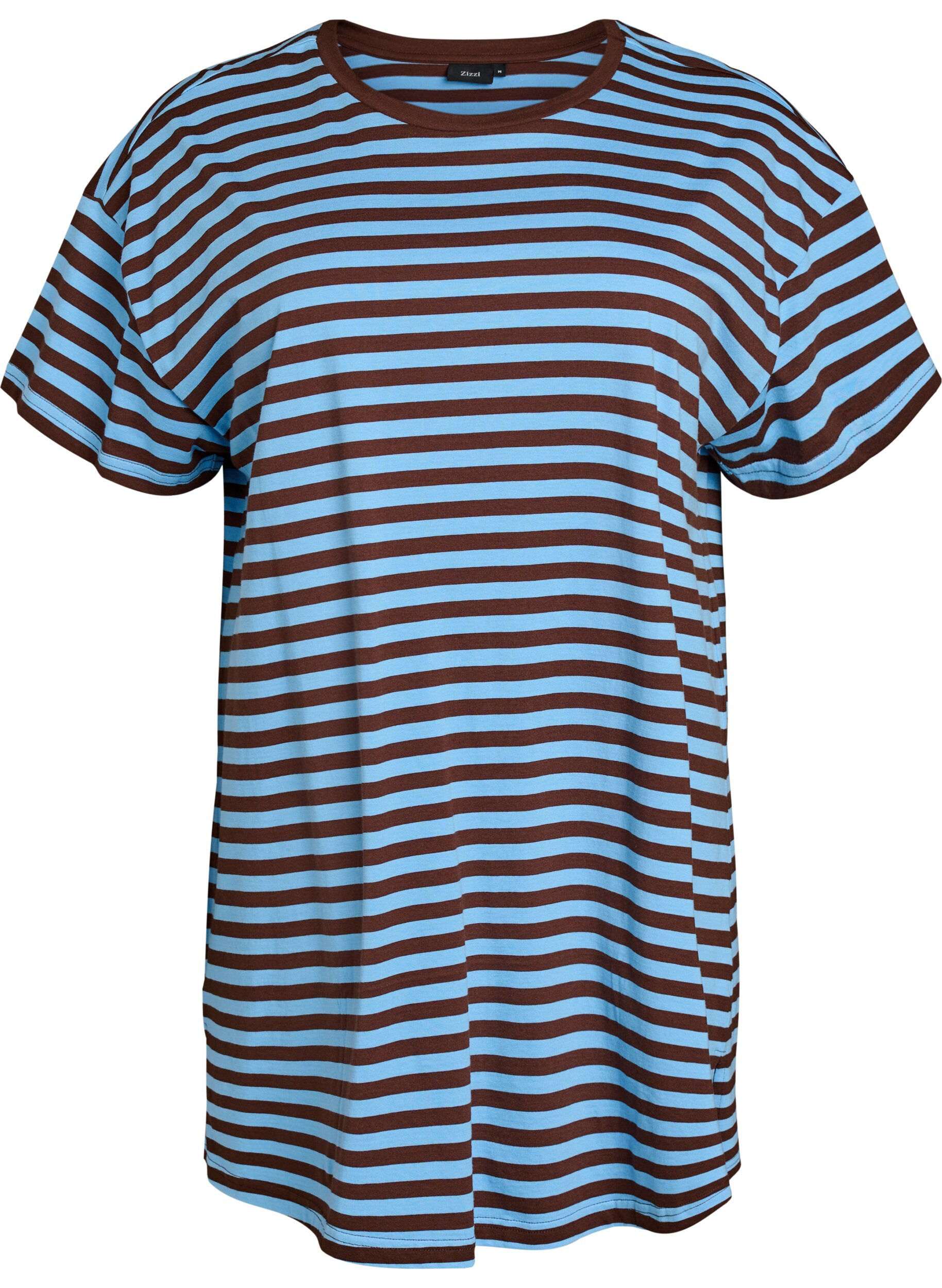 Long striped night T-shirt