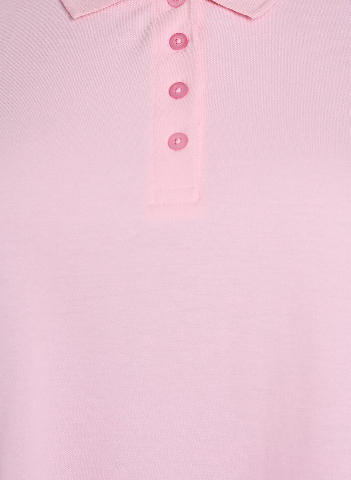 Polo shirt with short sleeves, Rose, Packshot image number 2