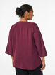 FLASH - Blouse with 3/4 sleeves, Dark Bordeaux, Model image number 2