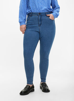 FLASH - Jeans with super slim fit, Light Blue, Model image number 2