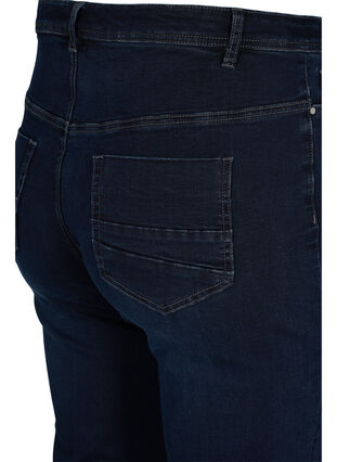 Regular fit Gemma jeans with high waist, Dark blue, Packshot image number 3