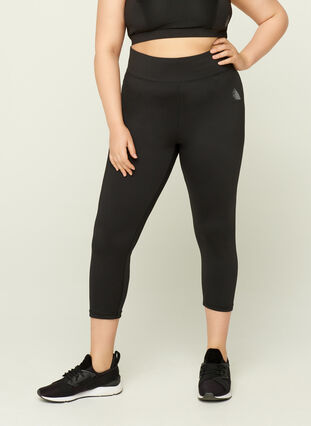 Sports leggings, Black, Model image number 2
