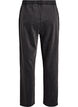 Wide-leg sweatpants with washed effect, Dark Grey, Packshot image number 1