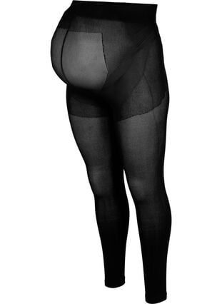 Long maternity leggings, Black, Packshot image number 0