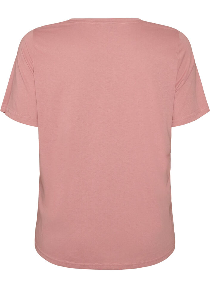 T-shirt with motif, Red, Packshot image number 1