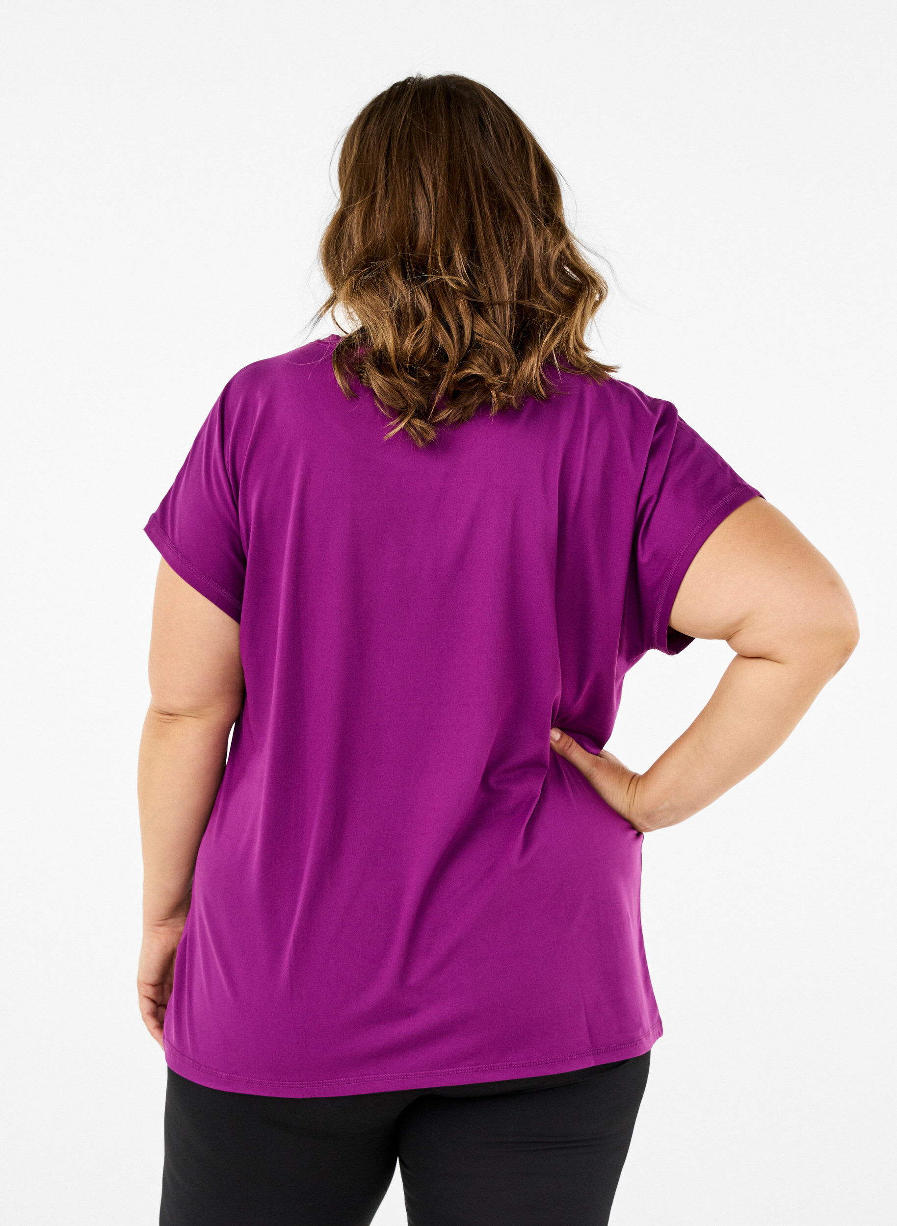 Zizzifashion T-shirt, Purple, Model image number 2
