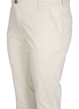 Chinos in cotton with pockets, Sand, Packshot image number 2