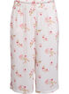 Culotte trousers with print, White, Packshot image number 0