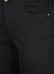 High-waisted Gemma jeans with regular fit, Black, Packshot image number 2