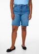 FLASH - Loose denim shorts with high waist, Light Blue, Model image number 3