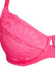 Full cover underwired lace bra, Pink, Packshot image number 2