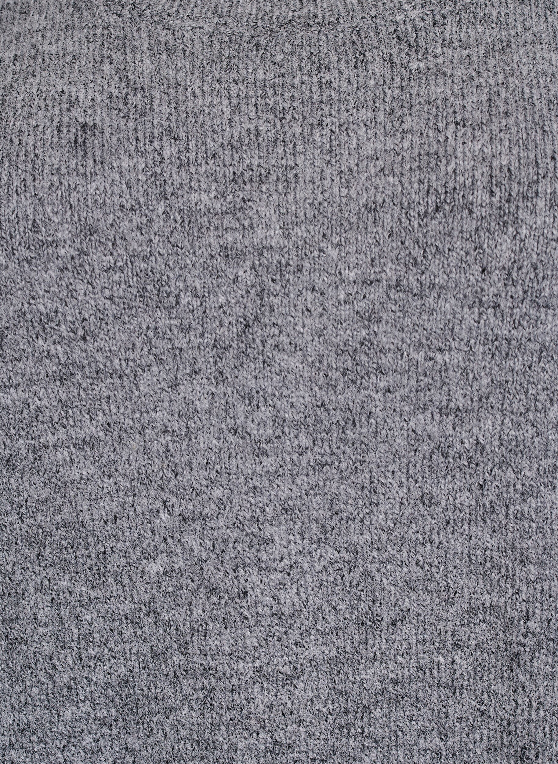 Zizzifashion Soft knit with a round neck, Grey, Packshot image number 2
