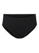 5-pack cotton knickers with regular waist, Black, Packshot image number 2