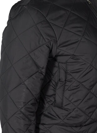 Quilted 2-in-1 jumpsuit with pockets, Black, Packshot image number 3