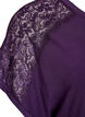Viscose nightgown with lace details, Purple, Packshot image number 3
