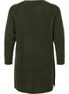 Long rib-knit cardigan, Forest Night Mel., Packshot image number 1