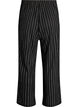 Wide-leg trousers in a light textured fabric, Black, Packshot image number 1