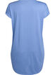 Short sleeve nightgown with text print, , Packshot image number 1