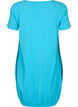 Short-sleeved cotton dress, Blue, Packshot image number 1