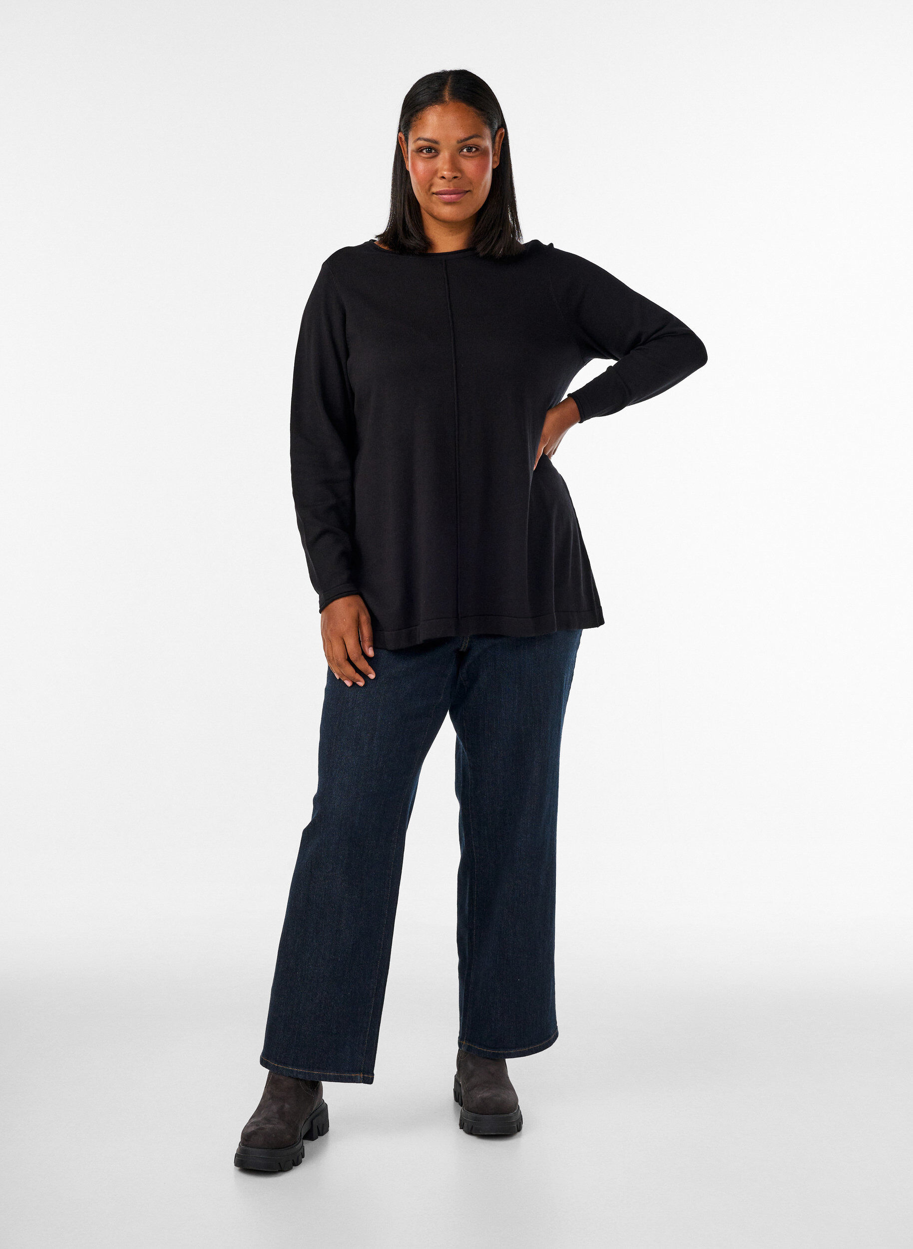ZizzifashionLightweight jacket with pockets and detachable hood, Green, Model image number 1
