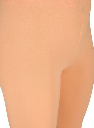 3/4 length basic leggings, Apricot Nectar, Packshot image number 2
