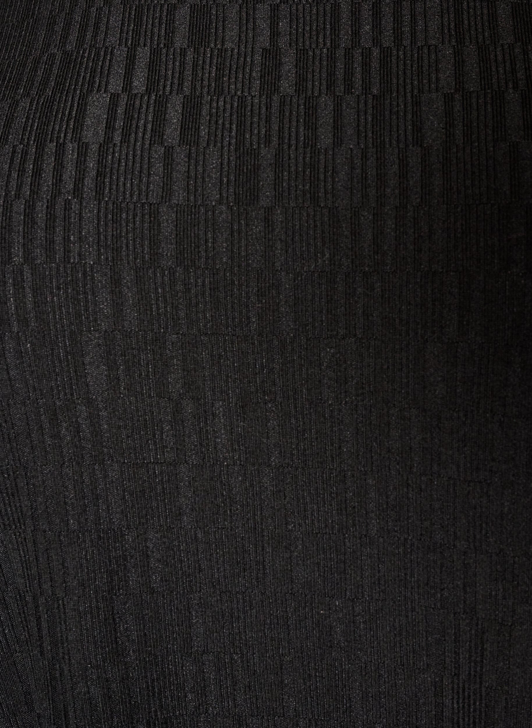 ZizzifashionDress with a balloon shape and structure, Black, Packshot image number 2