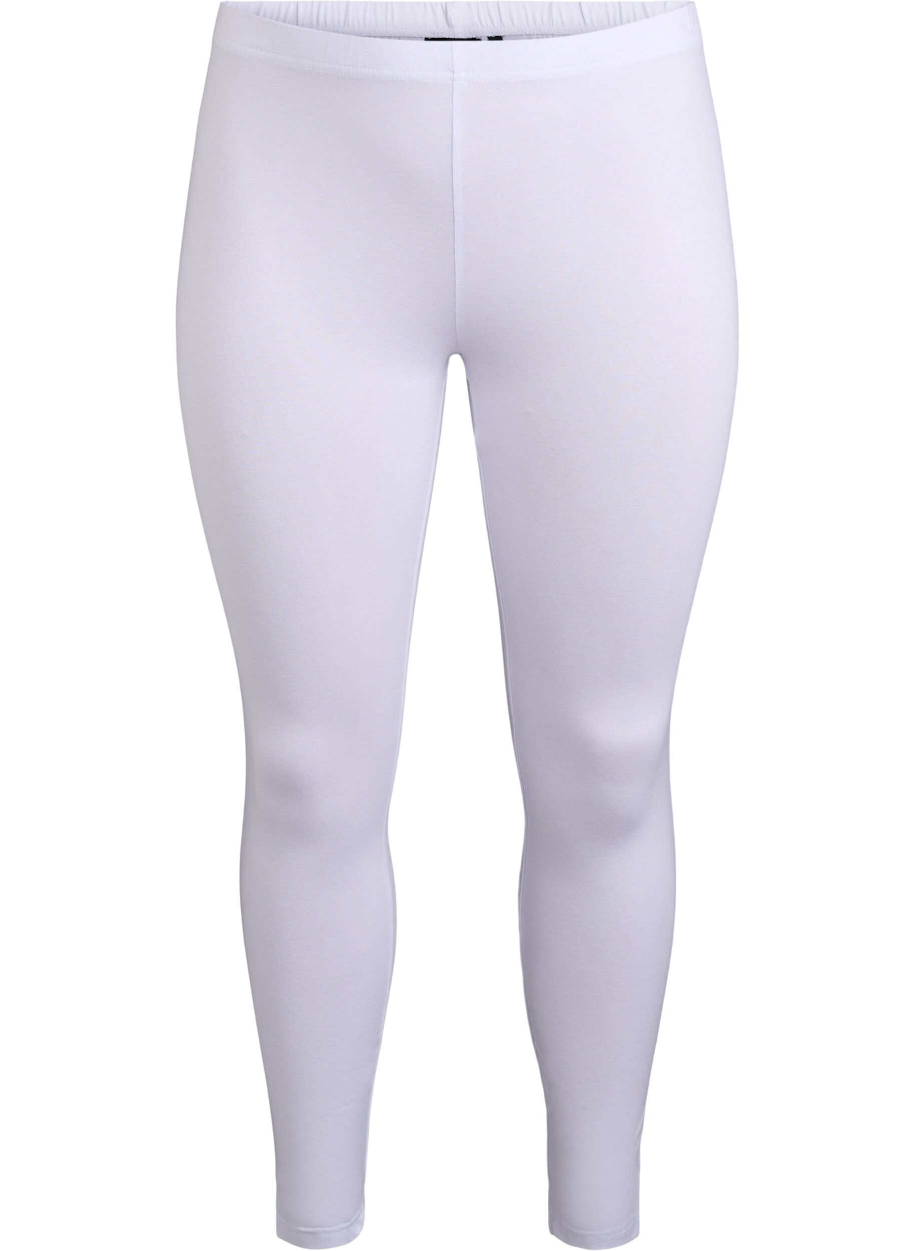 ZizzifashionBasic leggings in viscose, White, Packshot image number 0