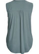 FLASH - Sleeveless viscose blouse, Green, Packshot image number 1