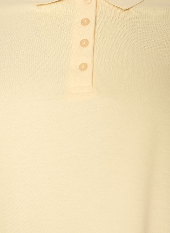 Polo shirt with short sleeves, Yellow, Packshot image number 2