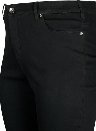 Amy jeans with a high waist and super slim fit, Black, Packshot image number 2